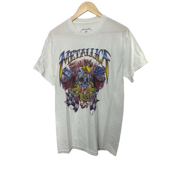 METALLICA Nor Cal Skull Licensed Thrash Metal T-Shirt 2021 Men's Size Medium - Picture 1 of 5